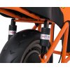 Elektrická oranžová motorka SUPERMOTO