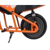 Elektrická oranžová motorka SUPERMOTO
