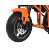 Elektrická oranžová motorka SUPERMOTO