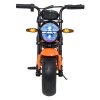 Elektrická oranžová motorka SUPERMOTO