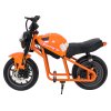 Elektrická oranžová motorka SUPERMOTO