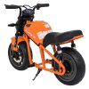 Elektrická oranžová motorka SUPERMOTO