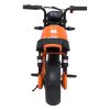 Elektrická oranžová motorka SUPERMOTO
