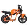 Elektrická oranžová motorka SUPERMOTO 10