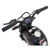 Elektrická motorka SUPERMOTO Černá 14