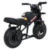 Elektrická motorka SUPERMOTO Černá 9