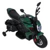 Elektrická motorka Ducati Diavel x Bentley Zelená