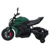 Elektrická motorka Ducati Diavel x Bentley Zelená