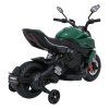 Elektrická motorka Ducati Diavel x Bentley Zelená