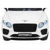Elektrické autíčko Bentley Bentayga S bílé