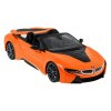Oranžové RC auto BMW i8 Roadster RASTAR model 1:12 + dálkový ovladač 2,4 GHz 7