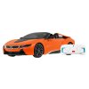 Oranžové RC auto BMW i8 Roadster RASTAR model 1:12 + dálkový ovladač 2,4 GHz 8
