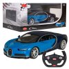 RC auto Bugatti Chiron RASTAR model 1:14 + LED světla + Ovladač 2,4 GHz modré