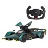 RC auto Aston Martin Valkyrie AMR Pro RASTAR 1:14 tmavě zelené