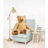 Plyšový medvěd Lazy 75 cm hnědý