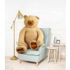 Lazy 100cm brown