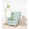 Dinozaur Hugo 60cm dark green