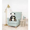 Plyšová panda Lisbona 70 cm černobílá