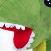 Plyšový dinosaurus EDI 60 cm granátový 9
