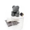 Medvídek z růží Rose Bear 40 cm šedý