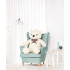 Plyšový medvěd Classico 120 cm Bílý