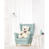 Plyšový medvěd Classico 110 cm bílý