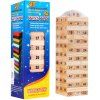 Společenská dovednostní hra Jenga Dřevěná pro děti 8+ a dospělé