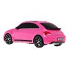 Růžové RC auto Volkswagen Beetle 1:14 RASTAR 3