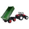 RC traktor Červený s zeleným návěsem