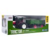 RC traktor Červený s zeleným návěsem 9