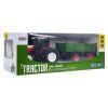 RC traktor Červený s zeleným návěsem