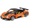 Stavebnice Sportovní auto 491 dílků oranžová 2