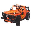 Stavebnice oranžové RC terénní auto 790 dílků