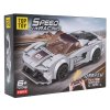 Stavebnice sportovní auto RC šedé