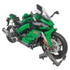 Technická stavebnice Sportovní motocykl 2304 dílků Zelený