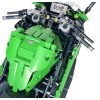Technická stavebnice Sportovní motocykl 2304 dílků Zelený