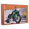 Technická stavebnice Sportovní motocykl 2304 dílků Zelený