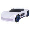 RC auto s funkcí kouře na dálkové ovládání a hodinky Bílé