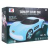 RC auto s funkcí kouře na dálkové ovládání a hodinky Bílé