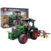 Stavebnice zelený traktor + příslušenství 1828 dílků