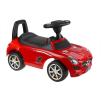 Odrážedlo s vodící tyčí Mercedes SLS AMG opěrka zad úložný prostor červené
