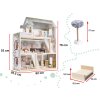 LULILO Domek dla lalek drewniany apartament Ikonka boho 93760%282%29