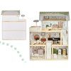 LULILO Domek dla lalek drewniany FLORO boho LED 95222%281%29