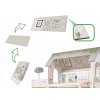 LULILO Domek dla lalek drewniany FLORO boho LED 95215%282%29