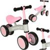 Rowerek biegowy Trike Fix Tiny jezdzik chodzik 4 kola regulacja kierownicy rozowy 167032