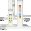Dětský psací stůl školní nastavitelný + židle + LED USB lampička šedý 5