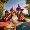 Gravitační odrážedlo Swing FIX S1 LED max 65 kg růžové 10