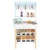 Market drewniany LULILO Melo stragan supermarket z kasa 176437