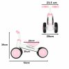 Rowerek biegowy Trike Fix Tiny V2 rower jezdzik rozowy 186740