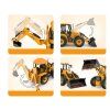 RC model dálkově ovládaný JCB Bagr Nakladač 1:20 10